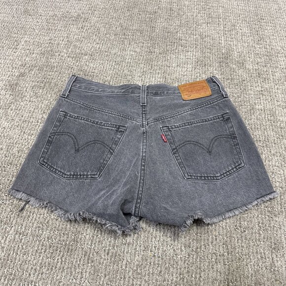 Levi’s 501 Shorts Black Pockets Women’s Size 26 - Picture 11 of 11